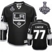 Reebok Los Angeles Kings 77 Men's Jeff Carter Authentic Black Home 2014 Stanley Cup NHL Jersey
