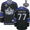 Reebok Los Angeles Kings 77 Men's Jeff Carter Premier Black Third 2014 Stanley Cup NHL Jersey