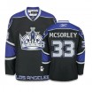 Reebok Los Angeles Kings 33 Men's Marty Mcsorley Authentic Black Third NHL Jersey