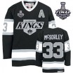 CCM Los Angeles Kings 33 Men's Marty Mcsorley Premier Black Throwback 2014 Stanley Cup NHL Jersey