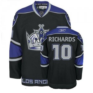 Reebok Los Angeles Kings 10 Men's Mike Richards Premier Black Third NHL Jersey