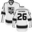 Reebok Los Angeles Kings 26 Men's Slava Voynov Premier White Away NHL Jersey