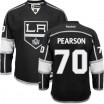 Reebok Los Angeles Kings 70 Men's Tanner Pearson Authentic Black Home NHL Jersey