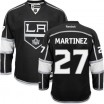 Reebok Los Angeles Kings 27 Men's Alec Martinez Premier Black Home NHL Jersey