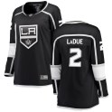 Fanatics Branded Los Angeles Kings Women's Paul LaDue Breakaway Black Home NHL Jersey