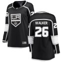 Fanatics Branded Los Angeles Kings Women's Sean Walker Breakaway Black Home NHL Jersey