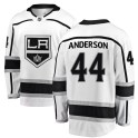 Fanatics Branded Los Angeles Kings Men's Mikey Anderson Breakaway White ized Away NHL Jersey
