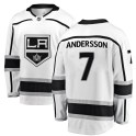 Fanatics Branded Los Angeles Kings Men's Lias Andersson Breakaway White Away NHL Jersey