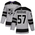 Adidas Los Angeles Kings Men's Jacob Moverare Authentic Gray Alternate NHL Jersey