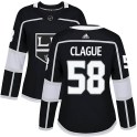 Adidas Los Angeles Kings Women's Kale Clague Authentic Black Home NHL Jersey