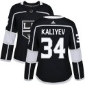 Adidas Los Angeles Kings Women's Arthur Kaliyev Authentic Black Home NHL Jersey