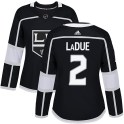 Adidas Los Angeles Kings Women's Paul LaDue Authentic Black Home NHL Jersey
