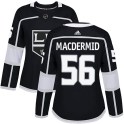 Adidas Los Angeles Kings Women's Kurtis MacDermid Authentic Black Home NHL Jersey