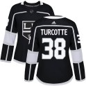 Adidas Los Angeles Kings Women's Alex Turcotte Authentic Black Home NHL Jersey