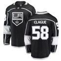 Fanatics Branded Los Angeles Kings Youth Kale Clague Breakaway Black Home NHL Jersey