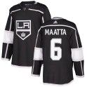 Adidas Los Angeles Kings Youth Olli Maatta Authentic Black Home NHL Jersey