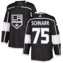 Adidas Los Angeles Kings Youth Nate Schnarr Authentic Black Home NHL Jersey