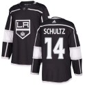 Adidas Los Angeles Kings Youth Dave Schultz Authentic Black Home NHL Jersey