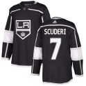 Adidas Los Angeles Kings Youth Rob Scuderi Authentic Black Home NHL Jersey