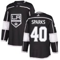 Adidas Los Angeles Kings Youth Garret Sparks Authentic Black Home NHL Jersey