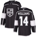 Adidas Los Angeles Kings Youth Justin Williams Authentic Black Home NHL Jersey