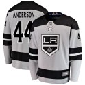Fanatics Branded Los Angeles Kings Youth Mikey Anderson Breakaway Gray Alternate NHL Jersey