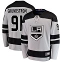 Fanatics Branded Los Angeles Kings Youth Carl Grundstrom Breakaway Gray Alternate NHL Jersey