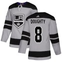 Adidas Los Angeles Kings Youth Drew Doughty Authentic Gray Alternate NHL Jersey