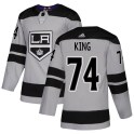 Adidas Los Angeles Kings Youth Dwight King Authentic Gray Alternate NHL Jersey