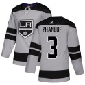 Adidas Los Angeles Kings Youth Dion Phaneuf Authentic Gray Alternate NHL Jersey