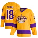 Adidas Los Angeles Kings Youth Dave Taylor Authentic Gold Classics NHL Jersey