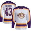 Adidas Los Angeles Kings Youth Jacob Moverare Authentic White Reverse Retro 2.0 NHL Jersey