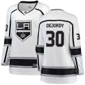 Fanatics Branded Los Angeles Kings Women's Denis Dejordy Breakaway White Away NHL Jersey