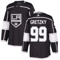 Adidas Los Angeles Kings Men's Wayne Gretzky Authentic Black Home NHL Jersey