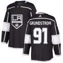 Adidas Los Angeles Kings Men's Carl Grundstrom Authentic Black Home NHL Jersey