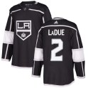Adidas Los Angeles Kings Men's Paul LaDue Authentic Black Home NHL Jersey