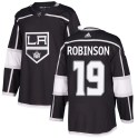 Adidas Los Angeles Kings Men's Larry Robinson Authentic Black Home NHL Jersey