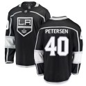 Fanatics Branded Los Angeles Kings Men's Cal Petersen Breakaway Black Home NHL Jersey