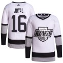 Adidas Los Angeles Kings Men's Eddie Joyal Authentic White 2021/22 Alternate Primegreen Pro Player NHL Jersey