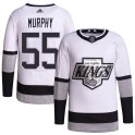 Adidas Los Angeles Kings Men's Larry Murphy Authentic White 2021/22 Alternate Primegreen Pro Player NHL Jersey