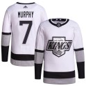Adidas Los Angeles Kings Men's Mike Murphy Authentic White 2021/22 Alternate Primegreen Pro Player NHL Jersey