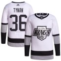 Adidas Los Angeles Kings Men's T.J. Tynan Authentic White 2021/22 Alternate Primegreen Pro Player NHL Jersey