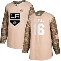 Adidas Los Angeles Kings Youth Eddie Joyal Authentic Camo Veterans Day Practice NHL Jersey