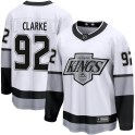 Fanatics Branded Los Angeles Kings Men's Brandt Clarke Premier White Breakaway Alternate NHL Jersey