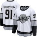 Fanatics Branded Los Angeles Kings Men's Carl Grundstrom Premier White Breakaway Alternate NHL Jersey