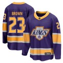 Fanatics Branded Los Angeles Kings Youth Dustin Brown Breakaway Purple 2020/21 Special Edition NHL Jersey