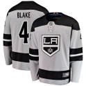 Fanatics Branded Los Angeles Kings Men's Rob Blake Breakaway Gray Alternate NHL Jersey