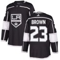 Adidas Los Angeles Kings Youth Dustin Brown Authentic Black Home NHL Jersey