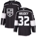 Adidas Los Angeles Kings Youth Kelly Hrudey Authentic Black Home NHL Jersey