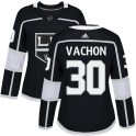 Adidas Los Angeles Kings Women's Rogie Vachon Authentic Black Home NHL Jersey
